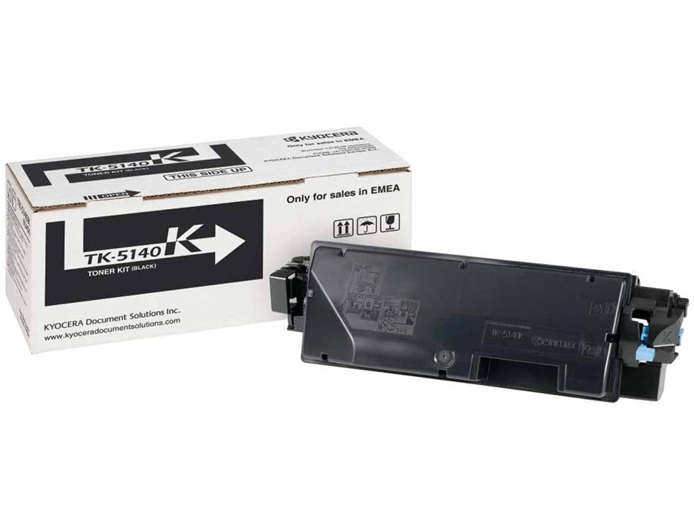 TONER TK-5140K KYOCERA ECOSYS M6530CDN, M6530CDN/KL3, P6130CDN, P6130CDN/KL3 NEGRO TK5140