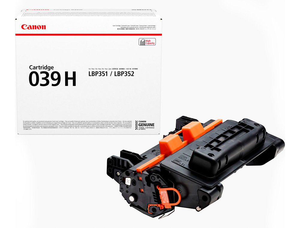 TONER CANON 039H ISENSYS LBP351X LBP352X NEGRO