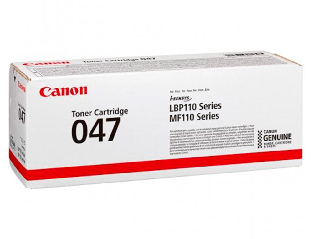 TONER CANON 047 1600P ISENSYS LBP112 NEGRO