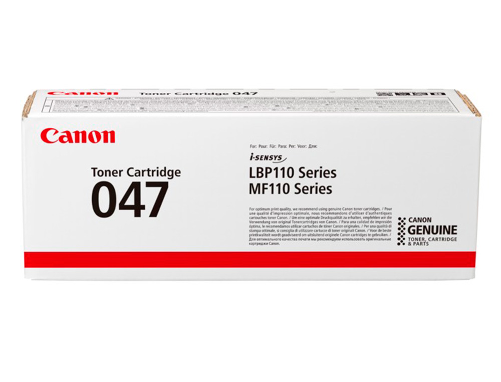 TONER CANON 047 1600P ISENSYS LBP112 NEGRO