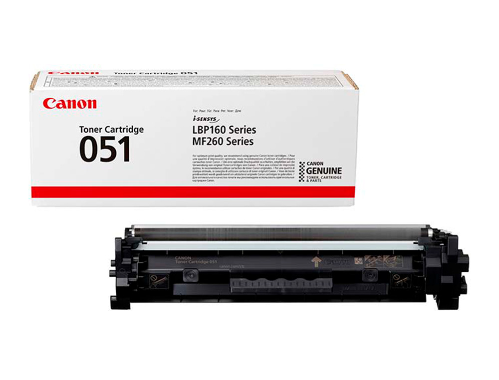 TONER CANON 051 1700P ISENSYS LBP162 NEGRO
