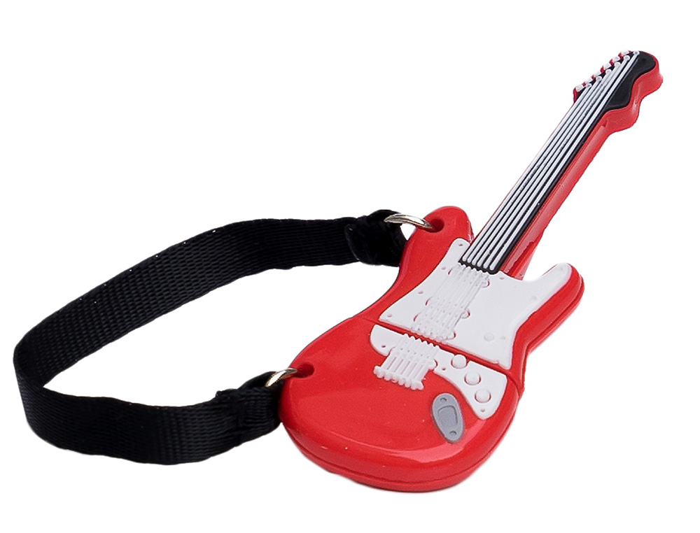 MEMORIA USB TECH ON TECH GUITARRA RED ONE 32 GB