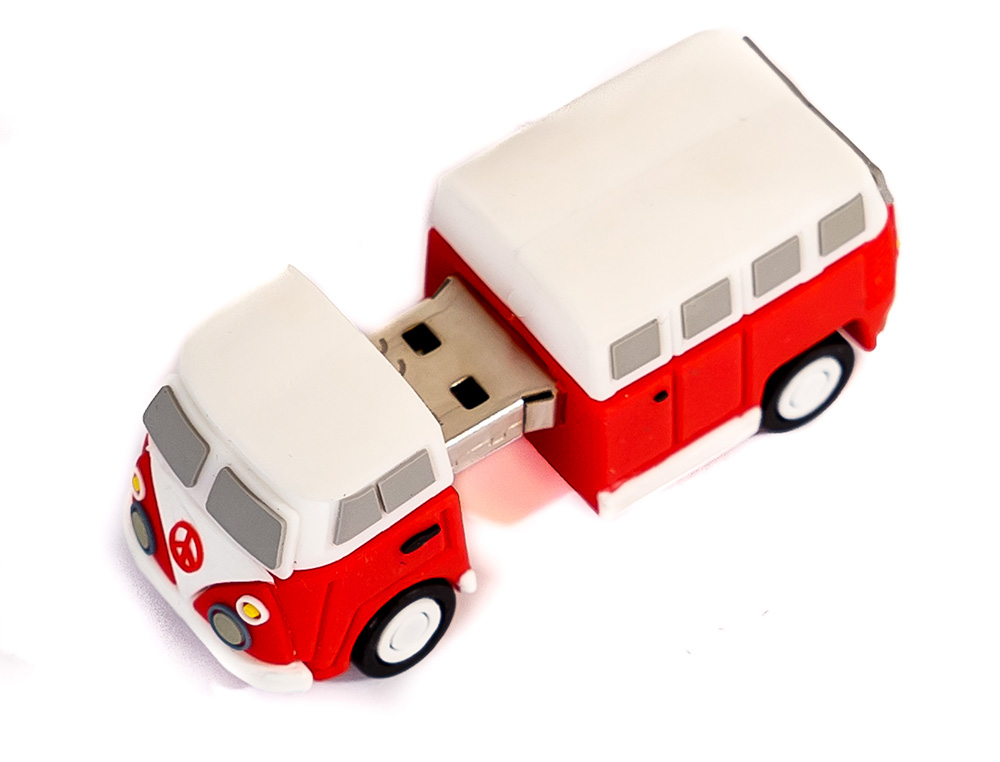 MEMORIA USB TECH ON TECH HIPPY VAN BANG CAMPER 32 GB