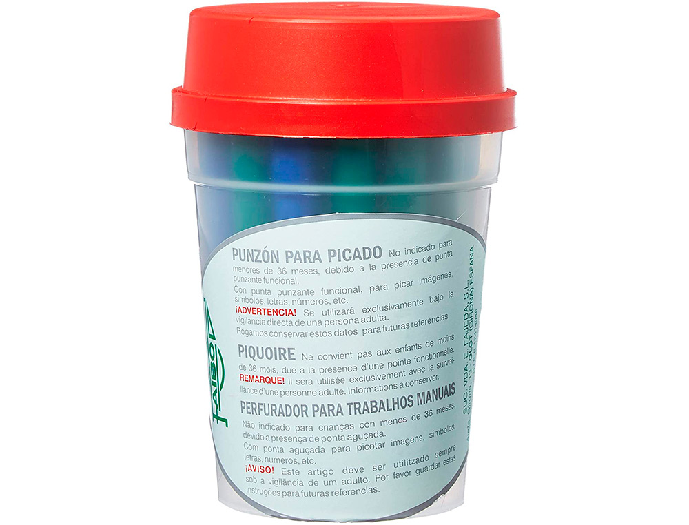 PUNZON FAIBO PLASTICO PARA PICADO CON PUNTA GRUESA DE PLASTICO