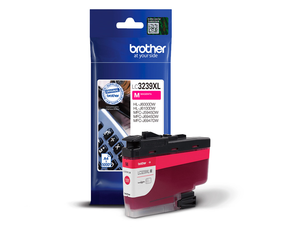 INK-JET BROTHER LC3239XLM MFC-J6945DW / MFC-J5945DW / HL-J6000DW MAGENTA 5000 PAGINAS