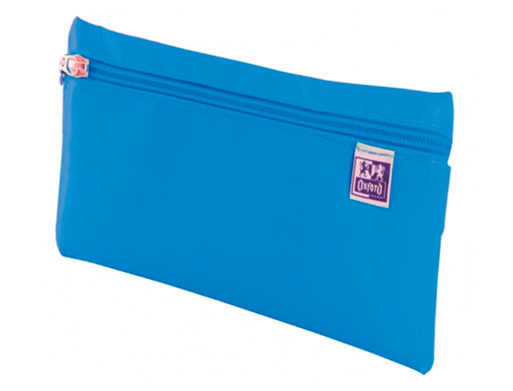 BOLSO ESCOLAR PORTATODO OXFORD MODELO KANGOO KIDS PLANO GRANDE COLORES SURTIDOS 220X7X100 MM