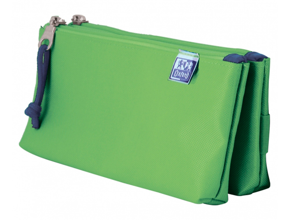 BOLSO ESCOLAR PORTATODO OXFORD KANGOO KIDS DOBLE COLORES SURTIDOS 220X50X100 MM