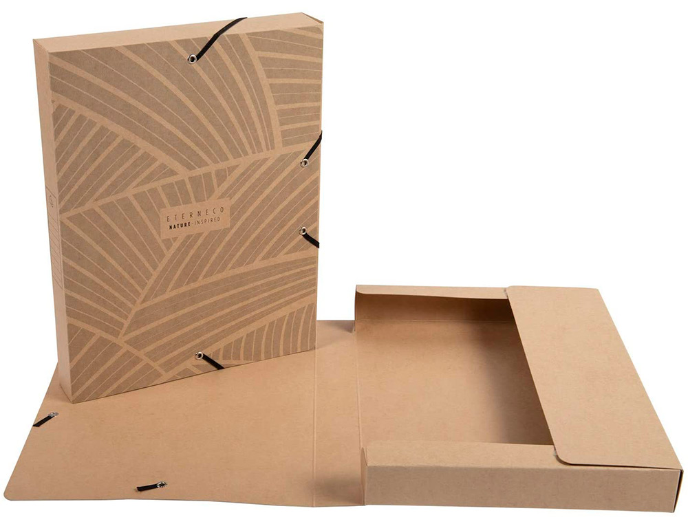 CARPETA DE PROYECTO EXACOMPTA ETERNECO CARTON ECOLOGICO DIN A4 LOMO 40 MM
