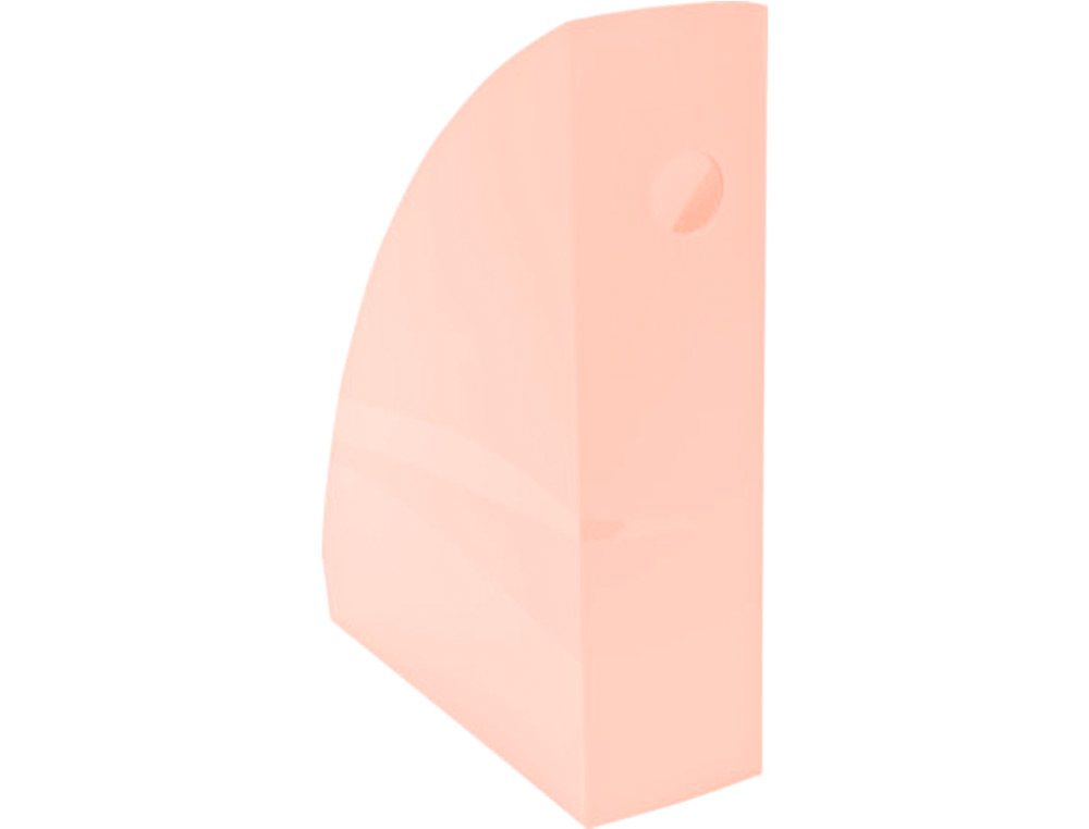 REVISTERO EXACOMPTA AQUAREL MAG-CUBE CORAL PASTEL 266X328X305 MM