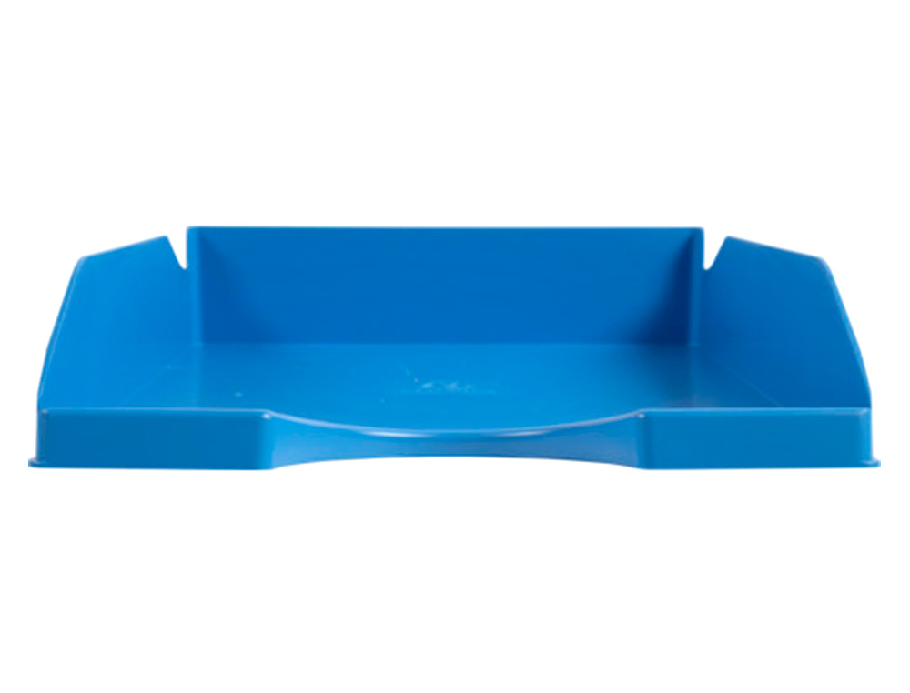 BANDEJA SOBREMESA EXACOMPTA CLEAN SAFE AZUL 345X255X65 MM