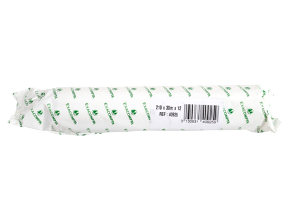 ROLLO PAPEL FAX EXACOMPTA 210 MM X 30 MT