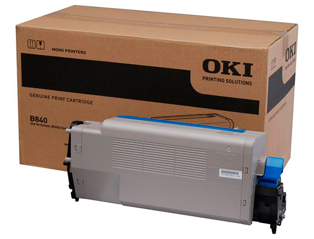 TONER OKI LASER SERIE B840 NEGRO 20000 PAGINAS