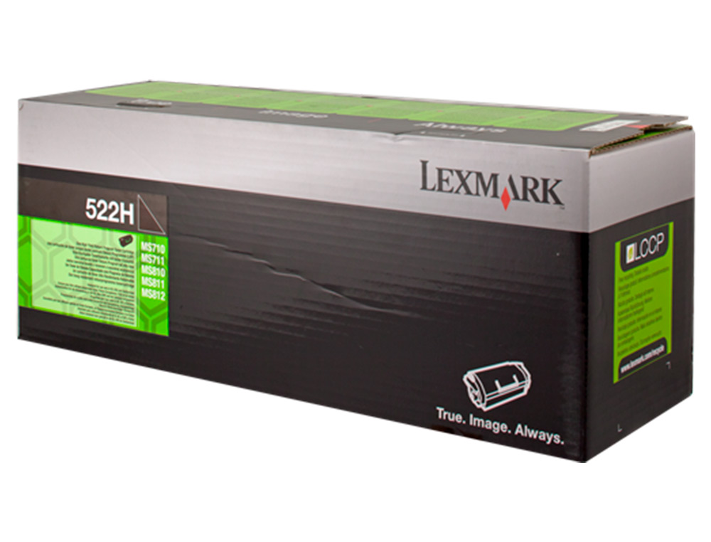TONER LASER LEXMARK 522H NEGRO