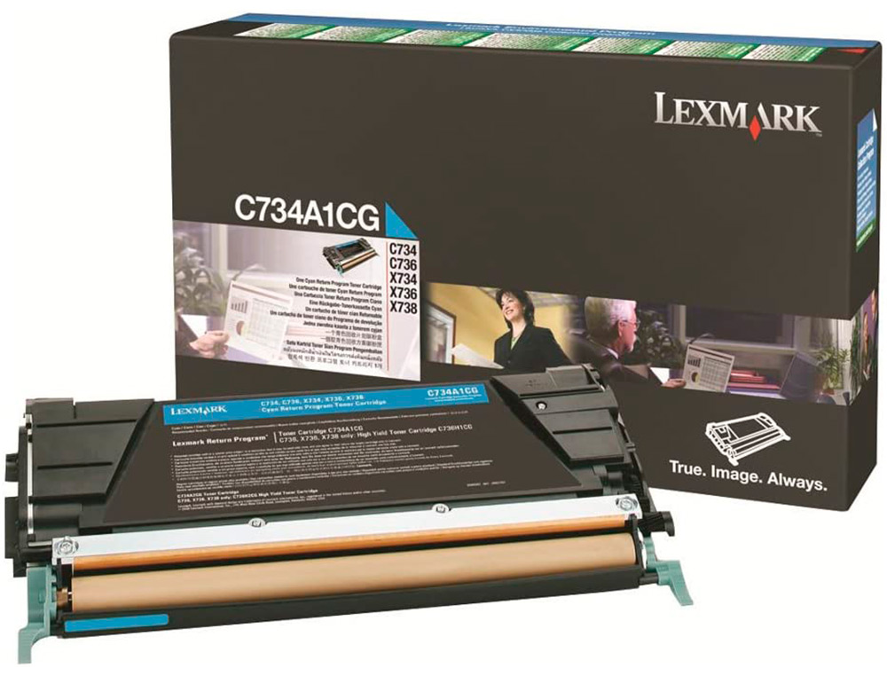 TONER LASER LEXMARK C736H1CG 10000 PAGINAS