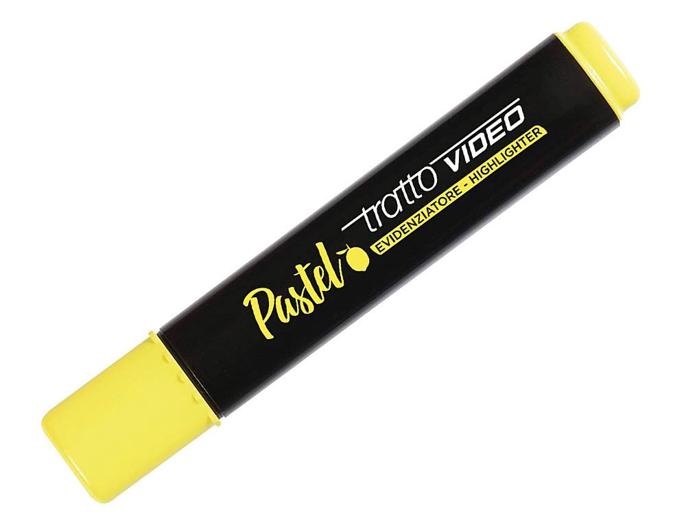 ROTULADOR TRATTO VIDEO PASTEL FLUORESCENTE EXPOSITOR DE 48 UNIDADES COLORES SURTIDOS
