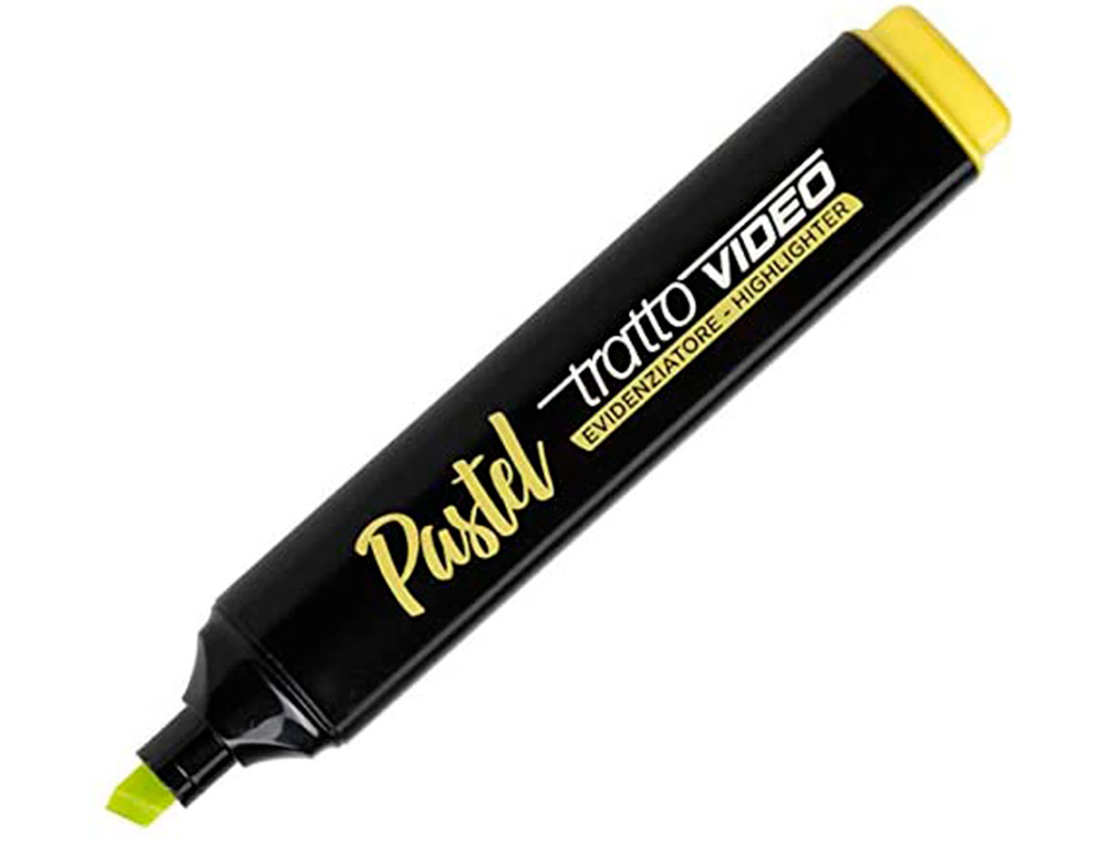 ROTULADOR TRATTO VIDEO PASTEL FLUORESCENTE EXPOSITOR DE 48 UNIDADES COLORES SURTIDOS