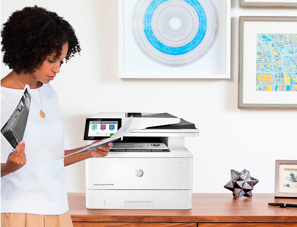 EQUIPO MULTIFUNCION HP LASERJET ENTERPRISE MFP M430F DUPLEX RED 40 PPM ESCANER COPIADORA IMPRESORA