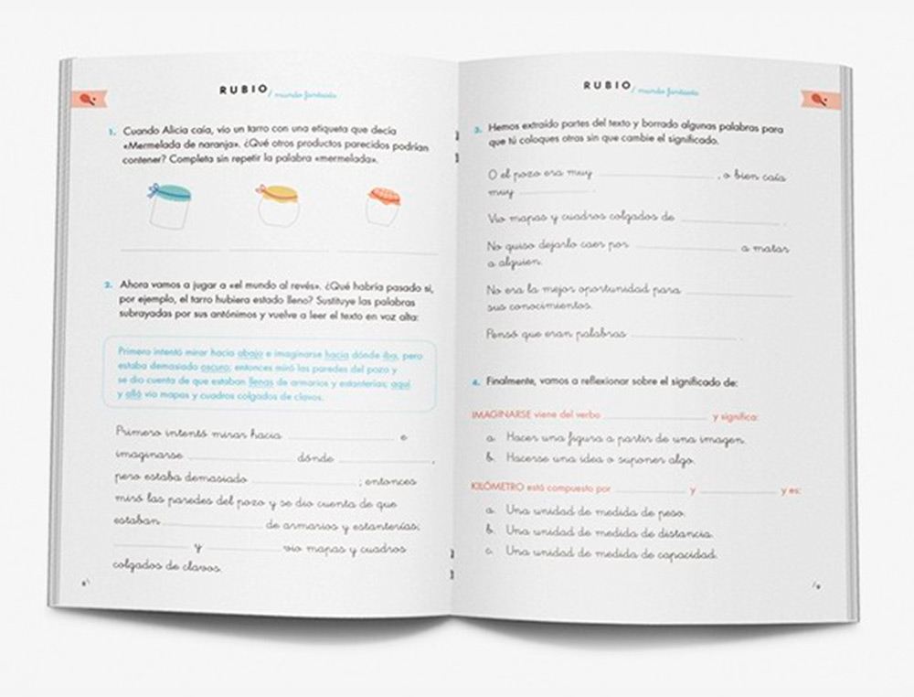 CUADERNO RUBIO COMPETENCIA LECTORA 5 MUNDO FANTASIA