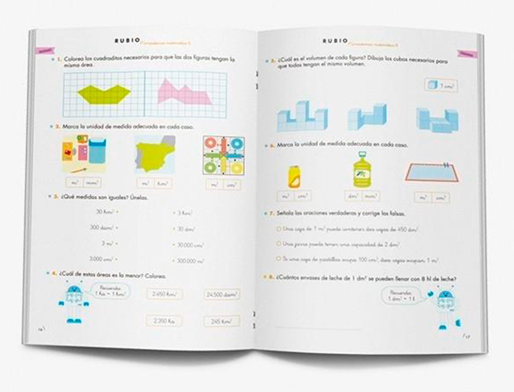CUADERNO RUBIO COMPETENCIA MATEMATICA 6