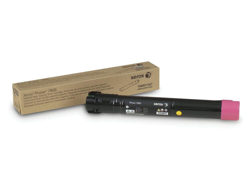TONER XEROX LASER PHASER 7800 MAGENTA ALTA CAPACIDAD 17200 PAGINAS