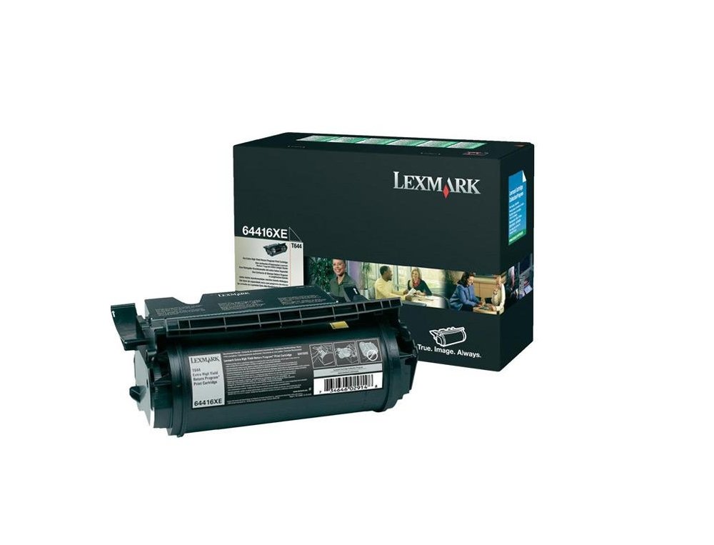 TONER LEXMARK LASER T644 64416XE NEGRO 32000 PAGINAS