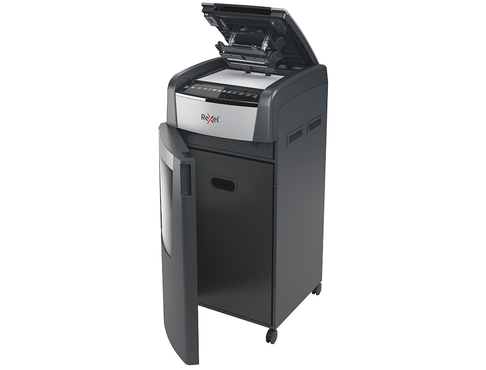DESTRUCTORA DE DOCUMENTOS REXEL OPTIMUM AUTO+ 600X EU CAPACIDAD 600 HOJAS PARTICULAS DESTRUYE GRAPAS