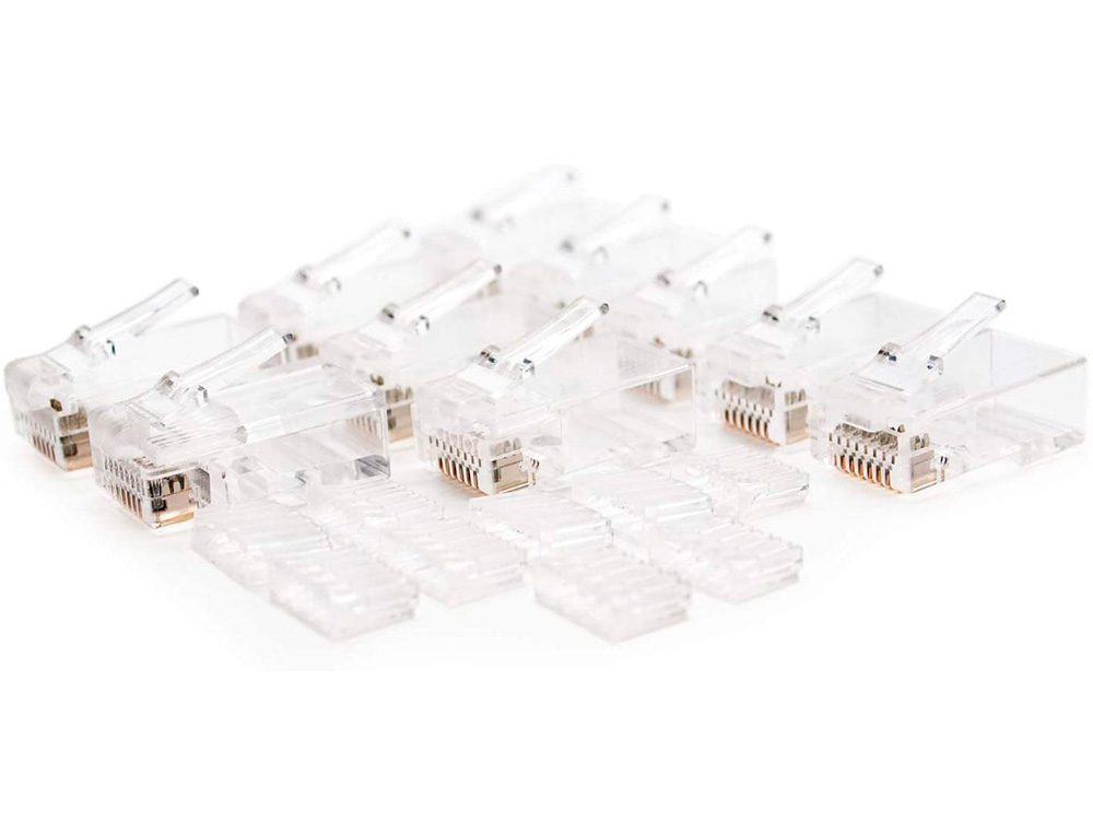 CONECTOR NANOCABLE RJ45 8 HILOS CATEGORIA 6