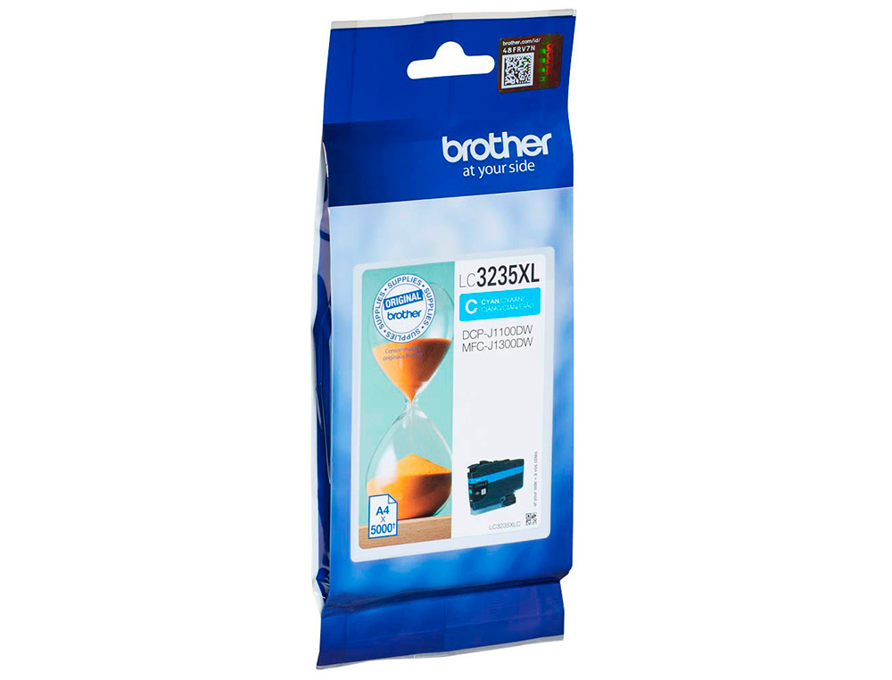 INK-JET BROTHER LC3235XLCY DCP-J1100DW / MFC-J1300DW CIAN 5000 PAGINAS