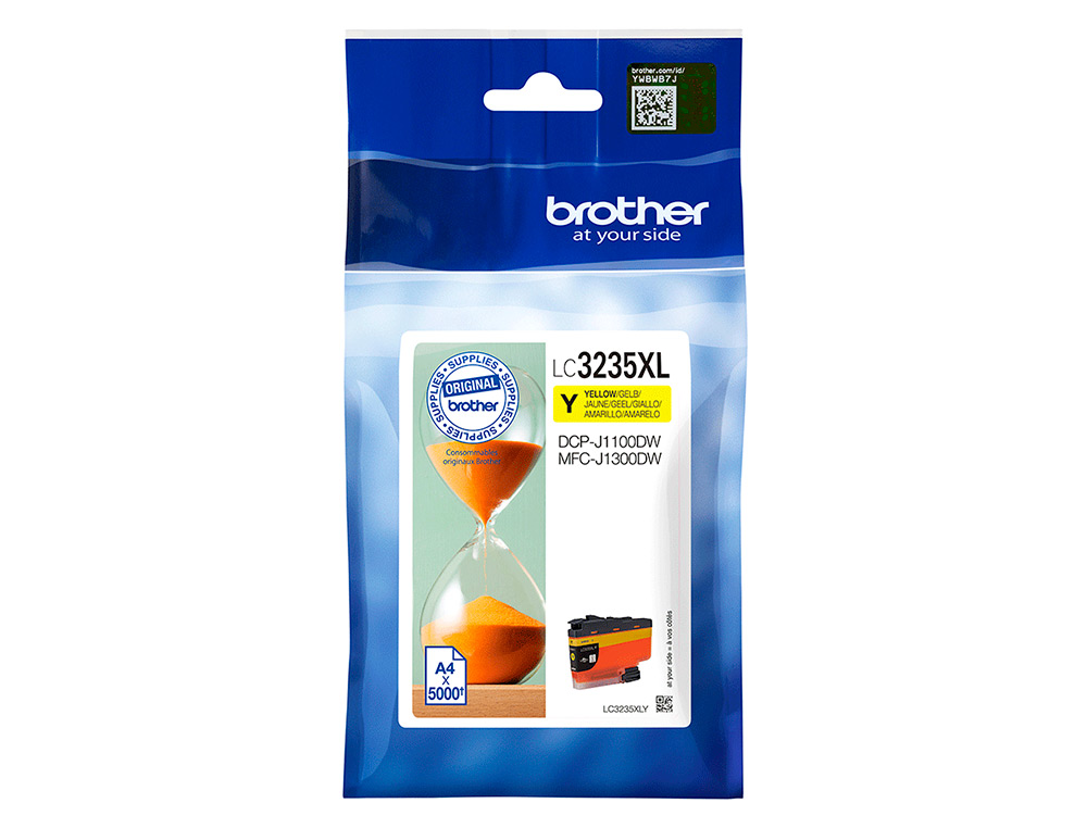 INK-JET BROTHER LC3235XLY DCP-J1100DW / MFC-J1300DW AMARILLO 5000 PAGINAS