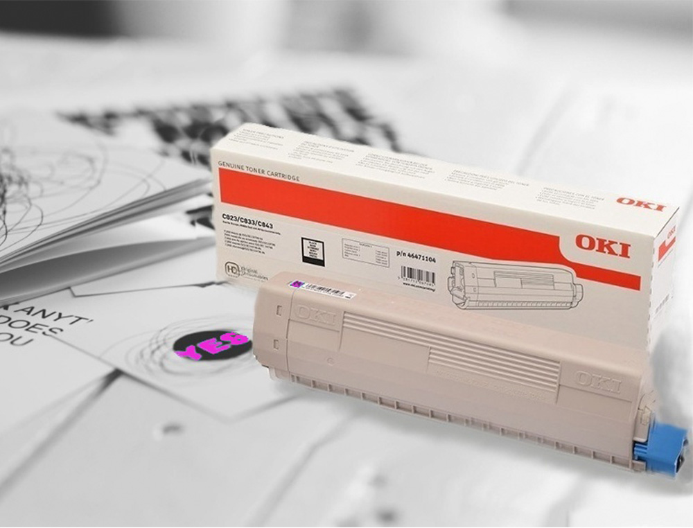 TONER OKI LASER 46471102 C823DN MAGENTA 7000 PAGINAS