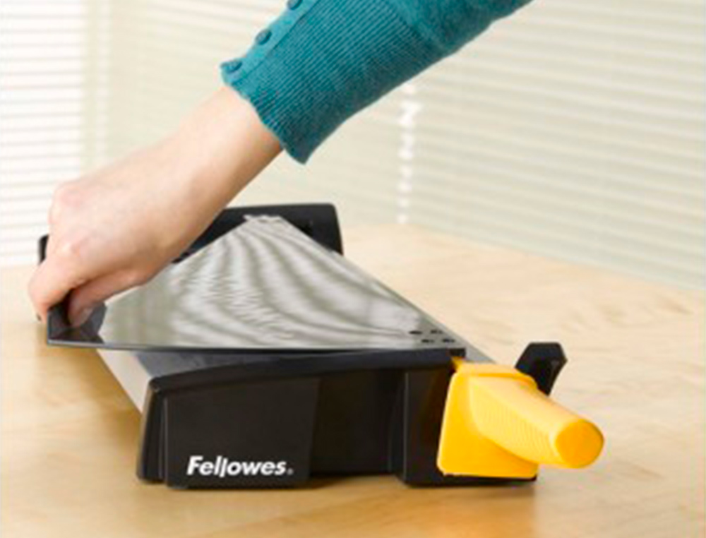CIZALLA DE PALANCA FELLOWES PLASMA A4 METALICA HASTA 40 HOJAS 80 GR