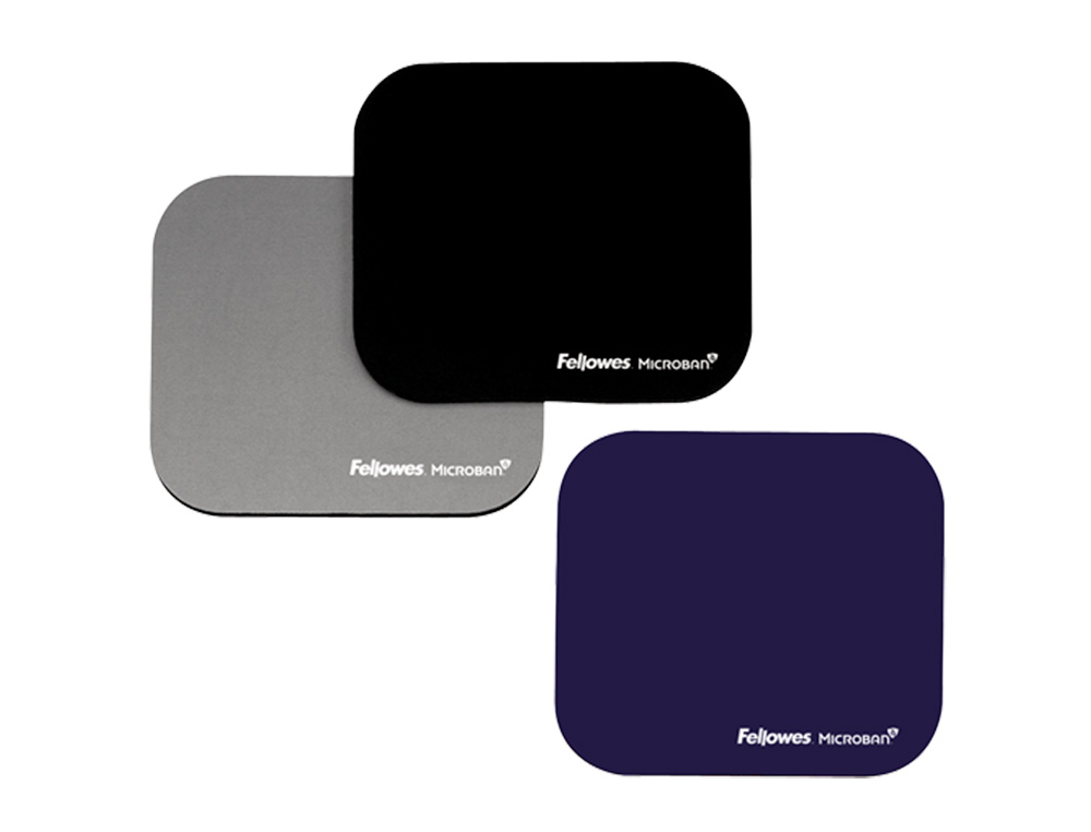 ALFOMBRILLA PARA RATON FELLOWES CON PROTECCION MICROBAN COLOR AZUL 226X192X3 MM