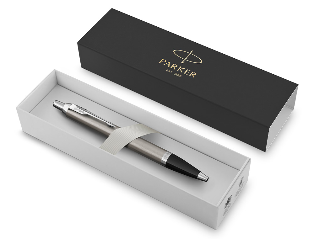 BOLIGRAFO PARKER IM ESSENTIAL ACERO CT