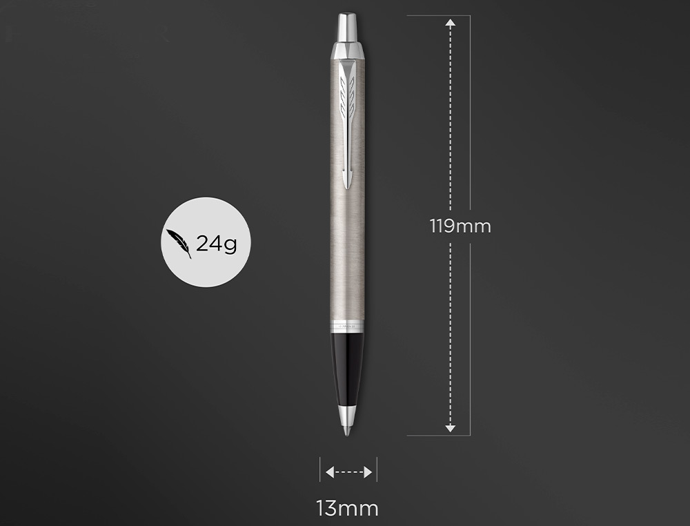 BOLIGRAFO PARKER IM ESSENTIAL ACERO CT