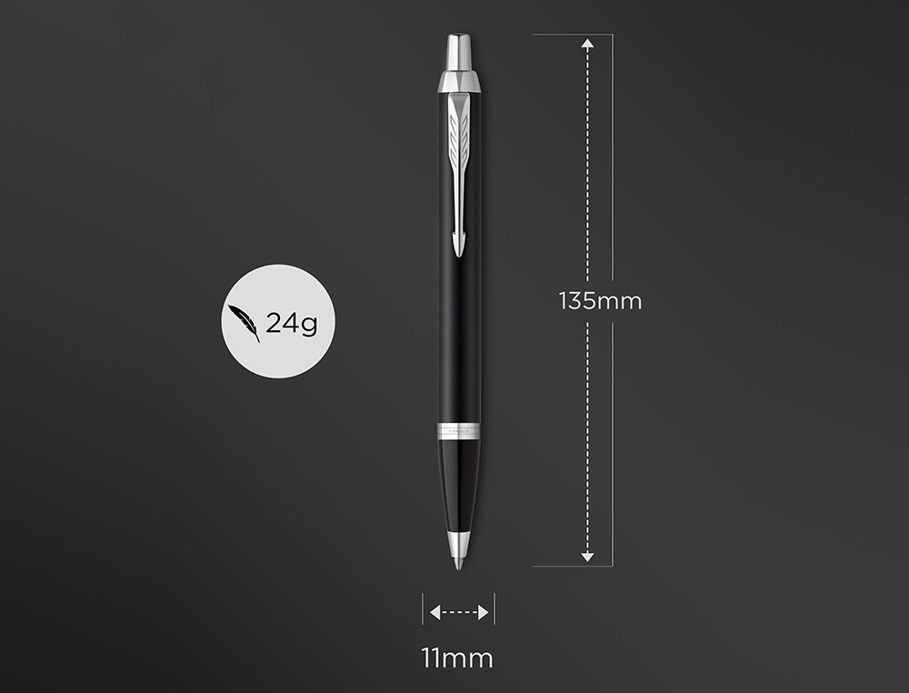 BOLIGRAFO PARKER IM ESSENTIAL NEGRO MATE CT