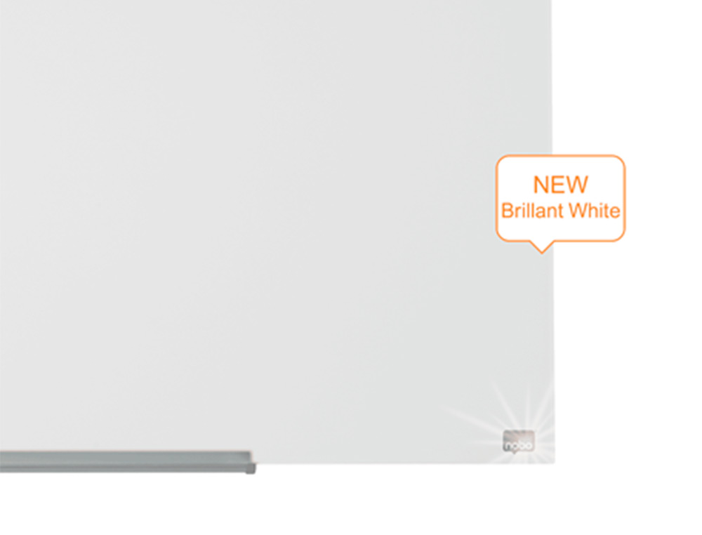 PIZARRA BLANCA NOBO IMPRESSION PRO CRISTAL 45