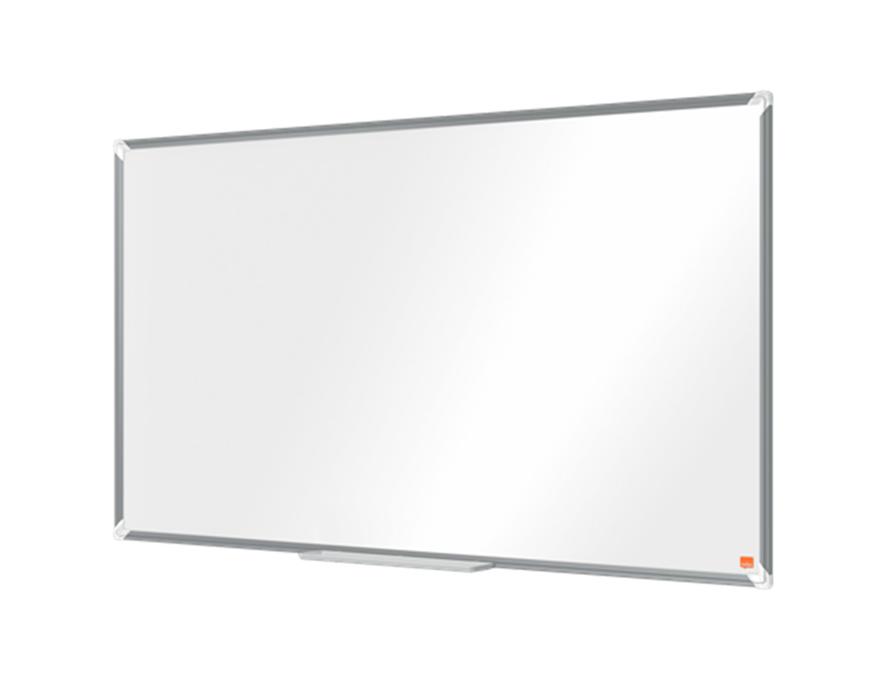 PIZARRA BLANCA NOBO PREMIUM PLUS ACERO LACADO FORMATO PANORAMICO 55
