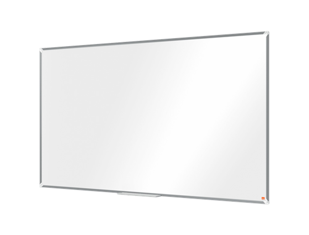 PIZARRA BLANCA NOBO PREMIUM PLUS ACERO LACADO FORMATO PANORAMICO 85