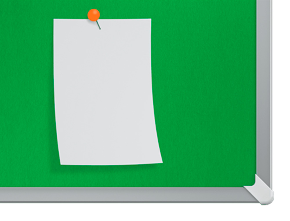 TABLERO DE ANUNCIOS NOBO IMPRESSION PRO FIELTRO VERDE FORMATO PANORAMICO 70