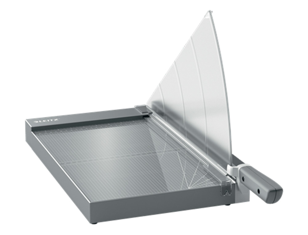 CIZALLA DE PALANCA LEITZ PRECISION OFFICE PRO A4+ BASE CRISTAL LONGITUD CORTE 381 MM CAPACIDAD DE CORTE 25 HOJAS