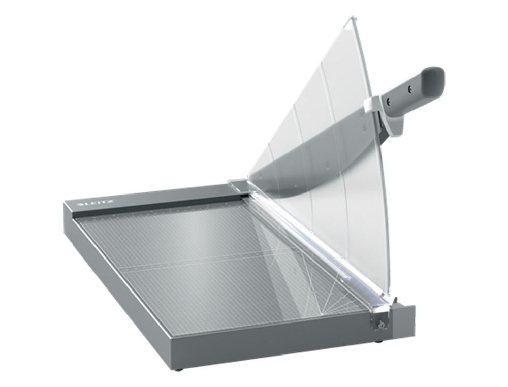 CIZALLA DE PALANCA LEITZ PRECISION OFFICE PRO A3 BASE CRISTAL LONGITUD CORTE 457 MM CAPACIDAD DE CORTE 25 HOJAS