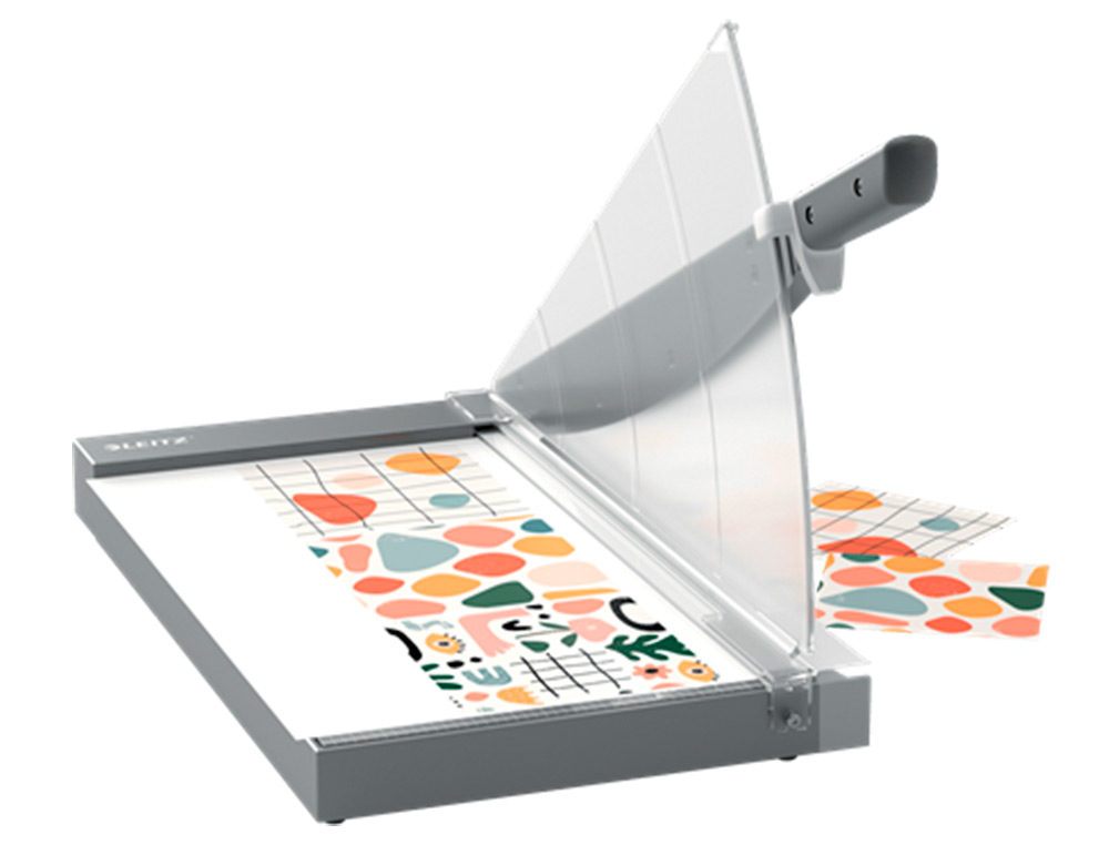 CIZALLA DE PALANCA LEITZ PRECISION OFFICE PRO A3 BASE CRISTAL LONGITUD CORTE 457 MM CAPACIDAD DE CORTE 25 HOJAS