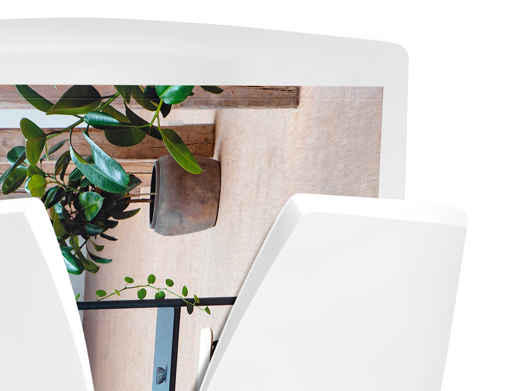 EXPOSITOR MURAL CEP PROTECT ANTIBACTERIANO PLASTICO COLOR BLANCO 361X86X270 MM
