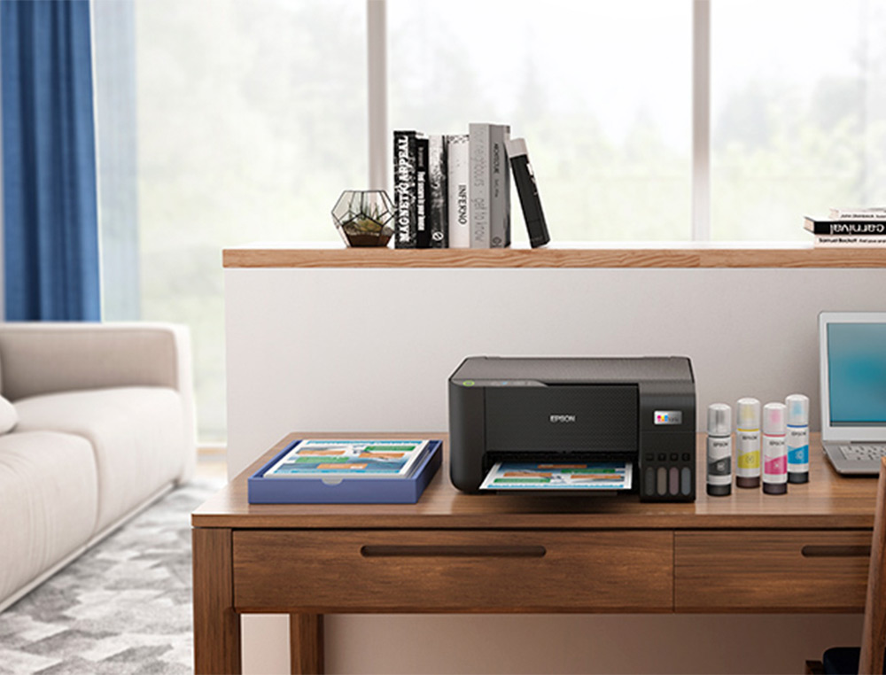 EQUIPO MULTIFUNCION EPSON ECOTANK ET-2850 TINTA 10 PPM LCD 3,7 CM ESCANER COPIADORA IMPRESORA