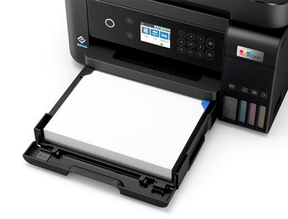 EQUIPO MULTIFUNCION EPSON ECOTANK ET-3850 TINTA 15 PPM BANDEJA 250 HOJAS ESCANER COPIADORA IMPRESORA