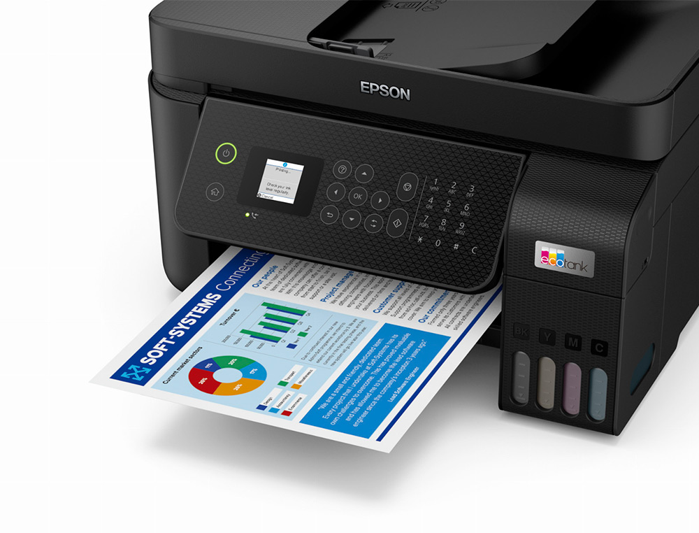 EQUIPO MULTIFUNCION EPSON ECOTANK ET-4800 TINTA ESCANER COPIADORA IMPRESORA