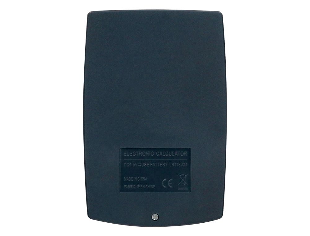 CALCULADORA LIDERPAPEL BOLSILLO XF02 8 DIGITOS PILAS COLOR AZUL 99X64X9 MM