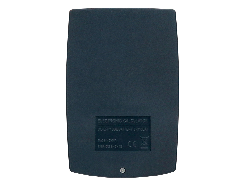CALCULADORA LIDERPAPEL BOLSILLO XF02 8 DIGITOS PILAS COLOR AZUL 99X64X9 MM