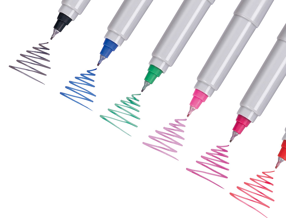ROTULADOR SHARPIE PERMANENTE ULTRAFINO BLISTER 12 UNIDADES COLORES SURTIDOS