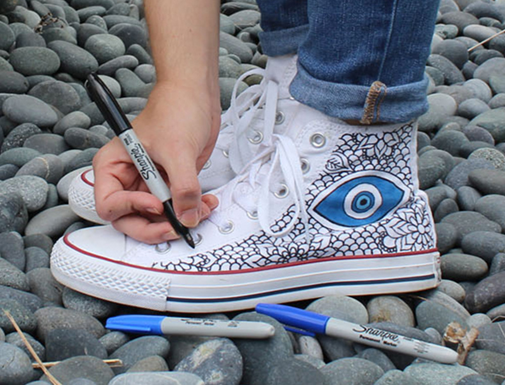ROTULADOR SHARPIE PERMANENTE FINO BLISTER 4 UNIDADES COLORES FANTASIA SURTIDOS